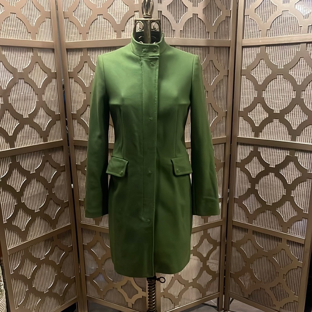 Kelly Green Italian Coat